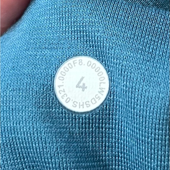 Lululemon Align High Waist Leggings Pants with Pockets Teal Size 4 - Picture 7 of 7